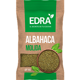 Albahaca Molida Edra (25 x 6 G)