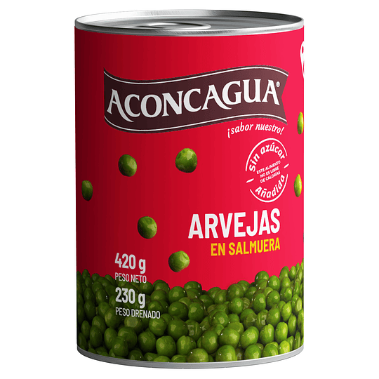 Arvejas Aconcagua (6 x 420 GR)