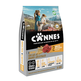 Alimento Perro Adulto Razas Pequeñas Carne y Cereal Cannes 18 KG
