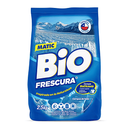 Detergente en Polvo Bio Frescura Campos de Hielo (3 x 2.5 KG)