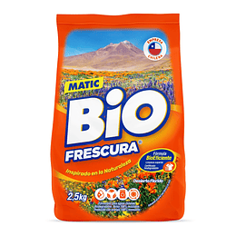 Detergente en Polvo Bio Frescura Desierto Florido (3 x 2.5 KG)