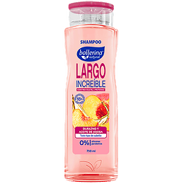 Shampoo Ballerina Largo Increíble Botella (5 x 750 ML)