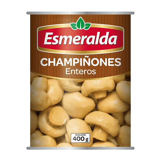 Champiñones Enteros Esmeralda (6 x 400 G)
