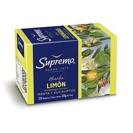 Infusión Hierba Limón Supremo (4 x 20 Bolsitas)