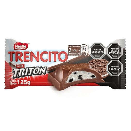 Chocolate Trencito Triton ( 2 x 125 G )
