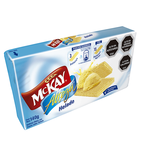 Galletas Oblea Alteza Helado ( 3 x 140 G )