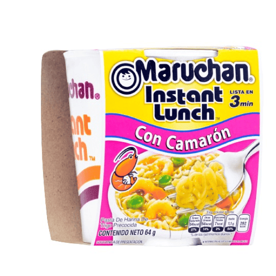 Maruchan Instant Lunch Camarón ( 3 x 64 G )