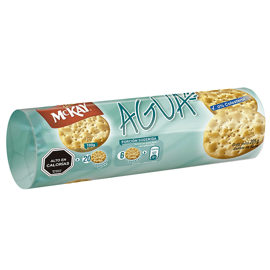 Galleta Agua Familiar Mckay ( 4 x 180 G )