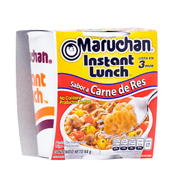 Maruchan Instant Lunch Carne (3 x 64 G)