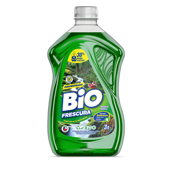 Detergente Líquido Bio Frescura Bosque Nativo ( 3 LT )