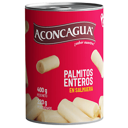 Palmitos Enteros Aconcagua (3 x 400 G)