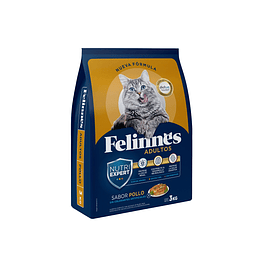Alimento Gato Pollo Felinnes (3 KG)