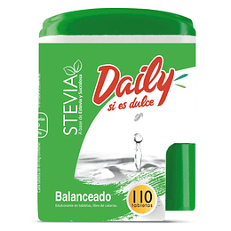 Endulzante Stevia Tabletas Daily (110 UD)