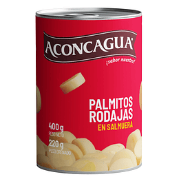 Palmitos Rodajas Aconcagua (3 x 400 G)