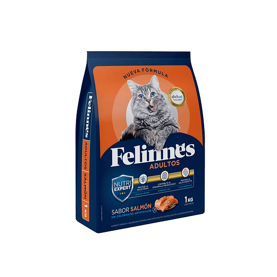 Alimento Gato Salmón Felinnes (5 x 1 KG)