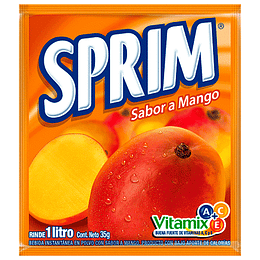 Jugo en Polvo Sprim Mango (10 UD)