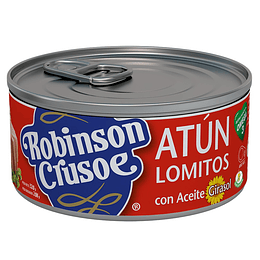 Atún Lomitos Robinson Crusoe Aceite (3 x 320 G)