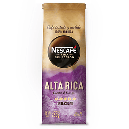 Café de Grano Molido Nescafé Fina Selección Alta Rica (250 G)