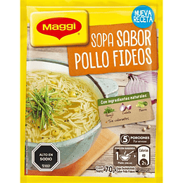 Sopa Maggi Pollo con Fideos (20 UD)