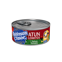 Atún Lomitos Robinson Crusoe Con Salsa de Tomate (3 x 160 G)