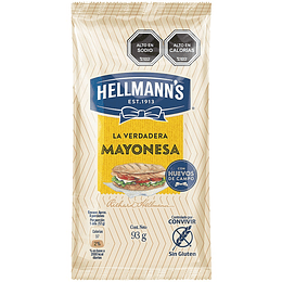 Mayonesa Hellmans Sachet (24 x 93 G)