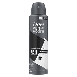 Desodorante Antitranspirante Aerosol Dove Men Invisible Dry (3 x 150 ML)