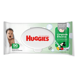 Toallitas Húmedas Huggies Limpieza Efectiva (3 x 96 UD)