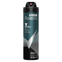 Desodorante Antitranspirante Rexona Men Invisible (3 x 150 ML)