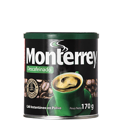 Café en Polvo Descafeinado Monterrey (3 x 170 G)