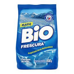Detergente en Polvo Bio Frescura Campos de Hielo (3 x 800 G)