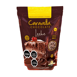 Cobertura de Chocolate Caravella Leche (1 KG)