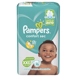 Pañal Pampers Confort Sec XXG (32 pañales)