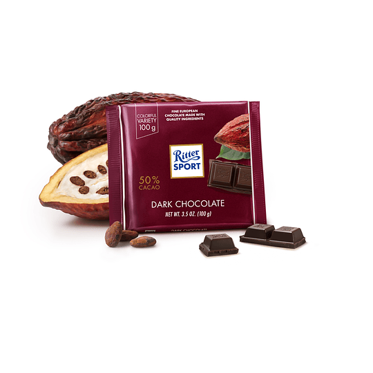 Chocolate Ritter Sport 50% Cacao ( 2 x 100 G )