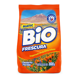 Detergente en Polvo Bio Frescura Desierto Florido (3 x 800 G)