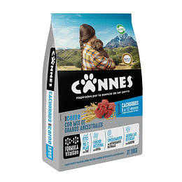 Alimento Perro Cachorro Carne y Cereal Cannes (18 KG)