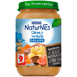 Colados Nestlé Carne Verduras (6 x 215 G)