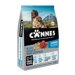 Alimento Perro Cachorro Carne y Cereal Cannes (3 KG)