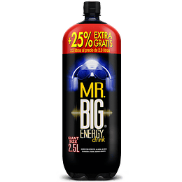 Bebida Energética Mr Big (3 x 2.5 LT)