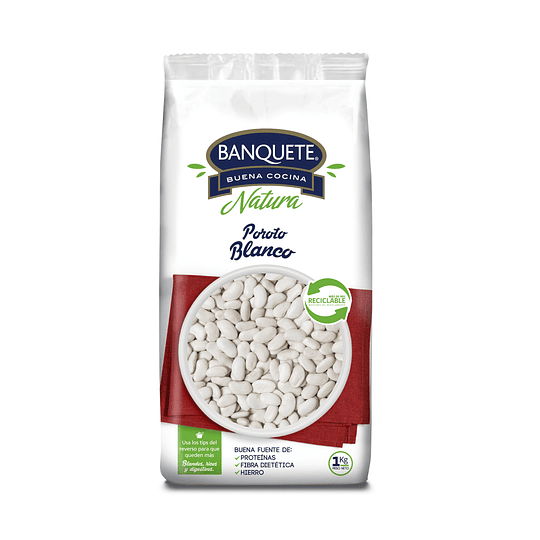 Porotos Blancos Banquete ( 2 x 1 KG )