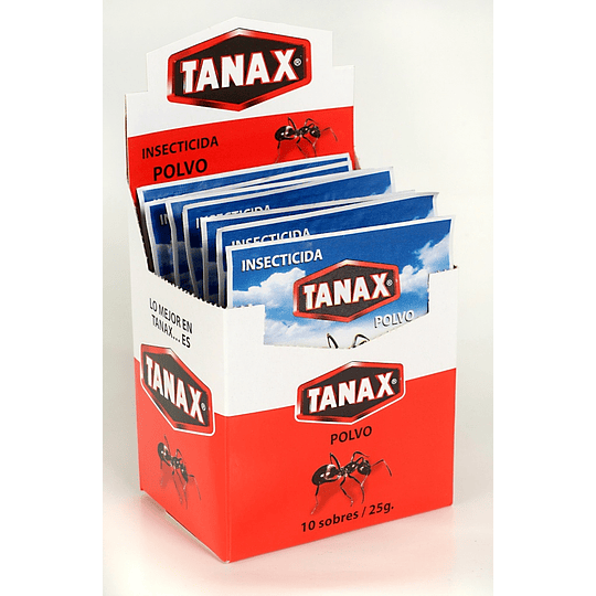 Insecticida en Polvo Tanax ( 10 x 25 G )