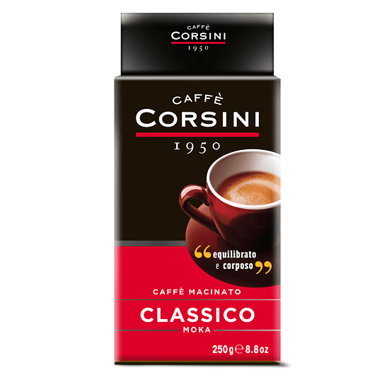 Café de Grano Molido Corsini Clásico ( 250 G )