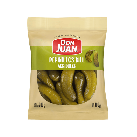 Pepinillos Dill Agridulces Don Juan ( 3 x 180 G )