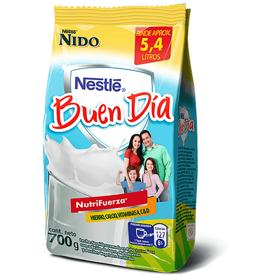 Leche en Polvo Nido Buen Día ( 3 x 700 G )