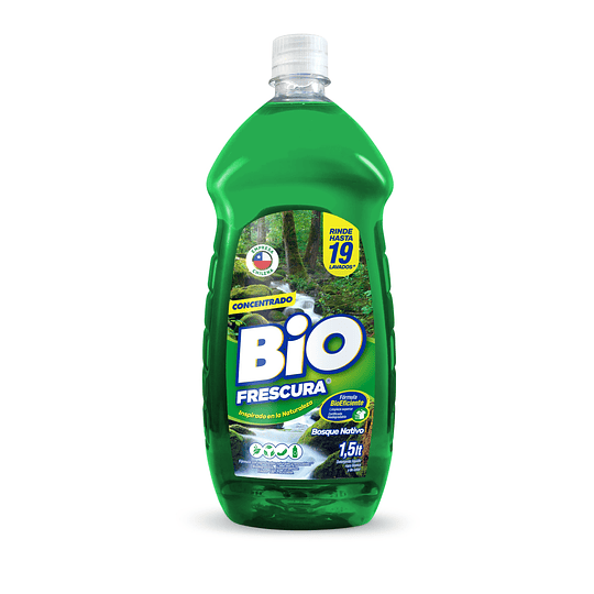 Detergente Líquido Bio Frescura Bosque Nativo ( 1.5 LT )