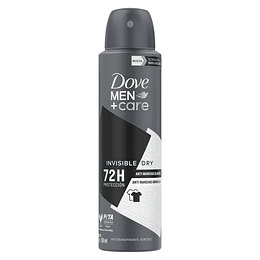 Desodorante Antitranspirante Aerosol Dove Men Invisible Dry ( 3 x 150 ML )