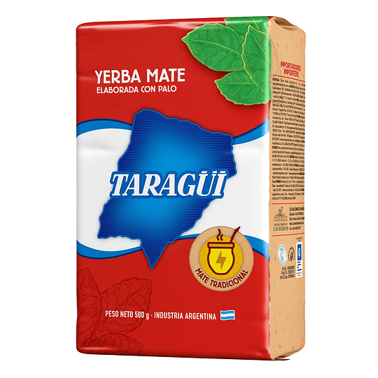 Yerba Mate Tradicional con Palo Taragui ( 2 x 500 G )