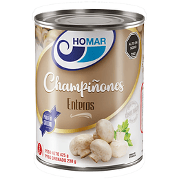 Champiñones Enteros Homar ( 3 x 425 G )