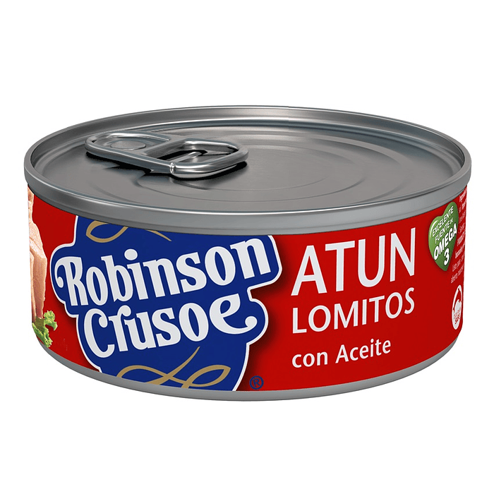 Atún Lomitos al Aceite Robinson Crusoe ( 3 x 140 G )