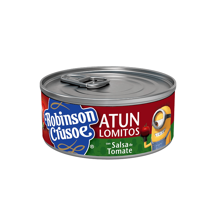 Atún Lomitos Robinson Crusoe Con Salsa de Tomate ( 3 x 160 G )