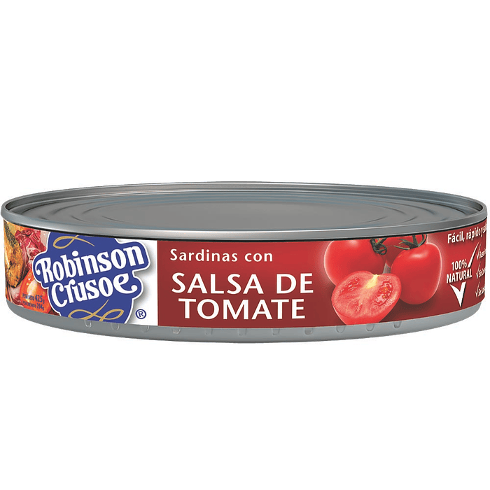 Sardinas Robinson Crusoe Tomate ( 3 x 425 G )